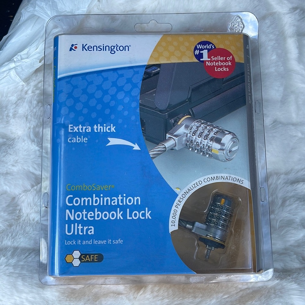 Combination notebook lock ultra
